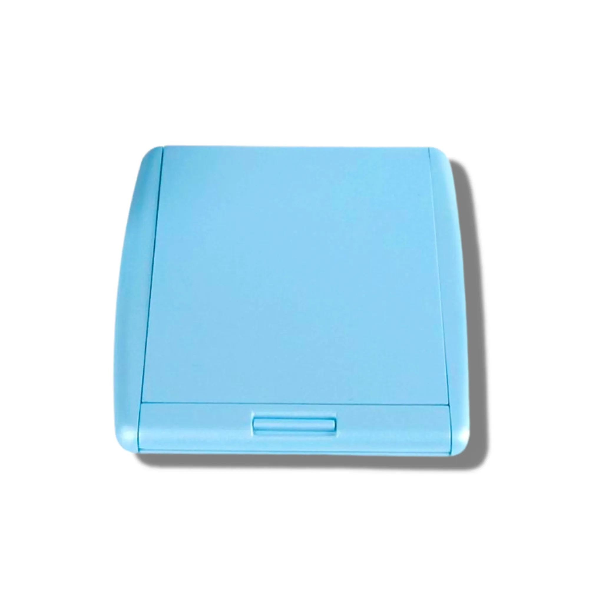 2-Faced Compact Mirror - Light Blue