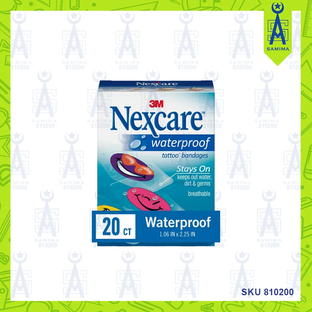 3M NEXCARE TATTOO WATERPROOF BANDAGES