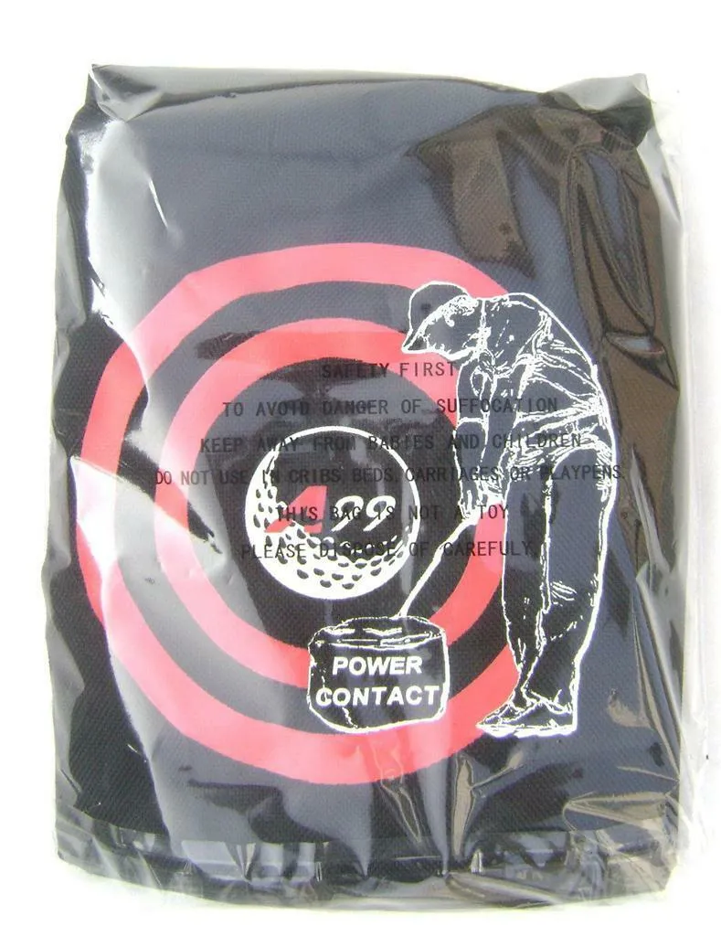 A99 Golf Power Smash Contact  Bag Swing Trainer Practice Training Aid Black