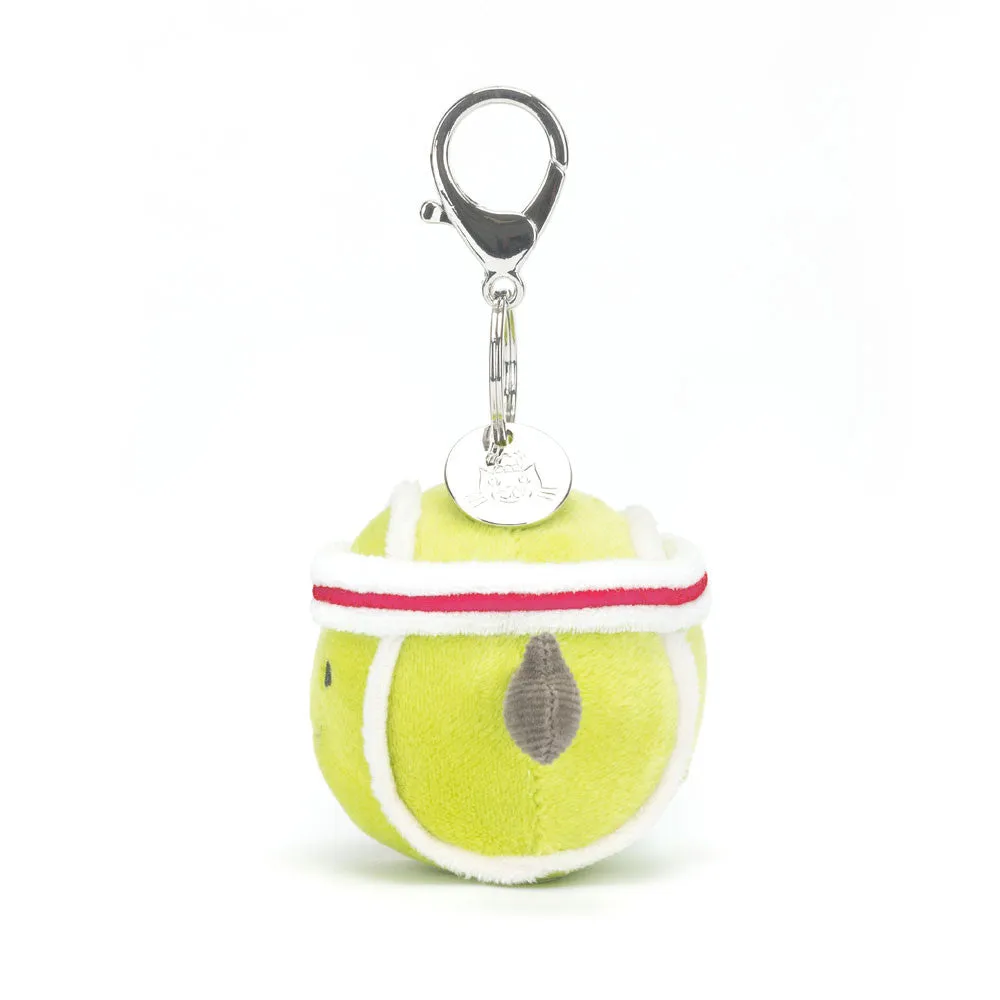 Amuseables Sports Tennis Bag Charm By Jellycat