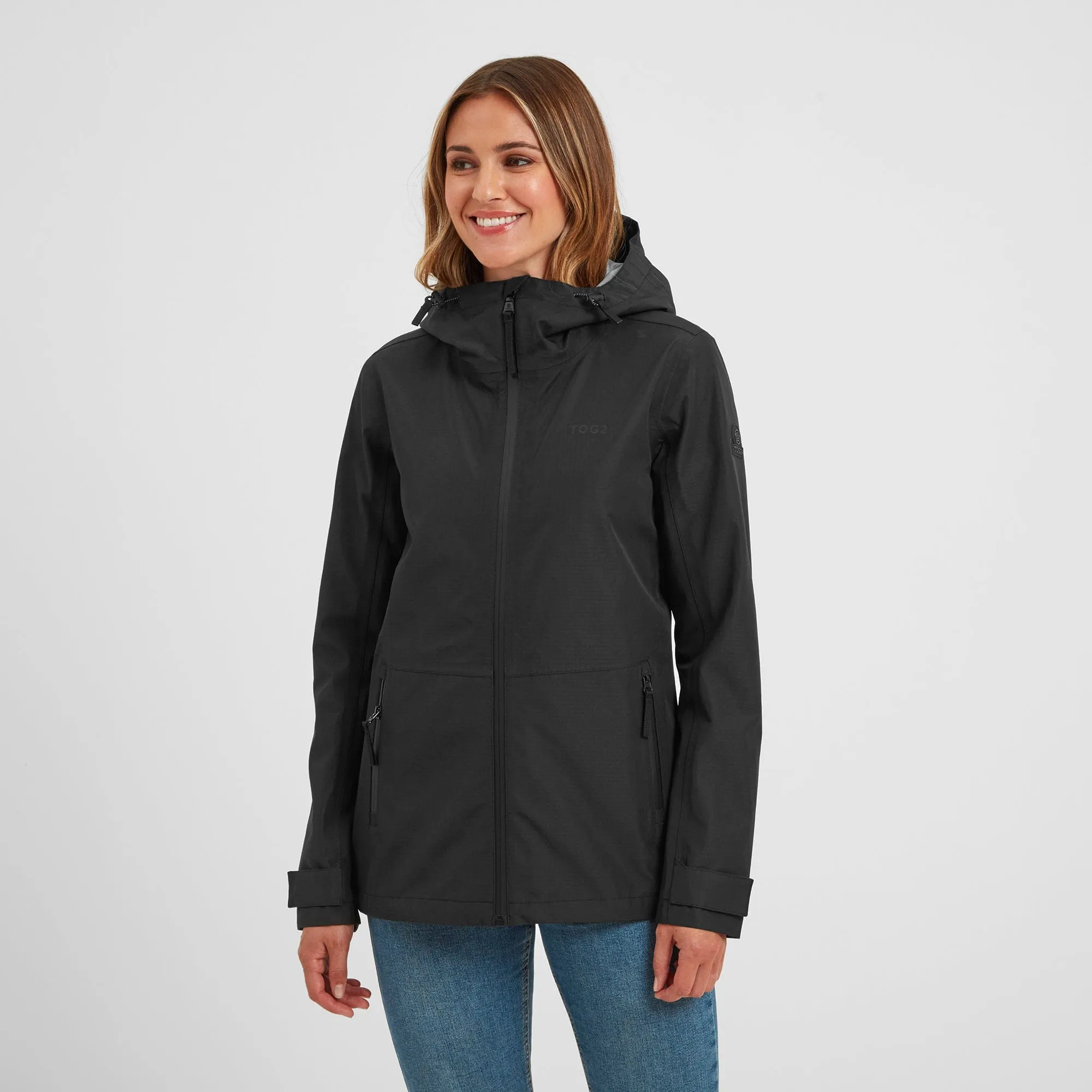 Austwick Womens Waterproof Jacket - Washed Black