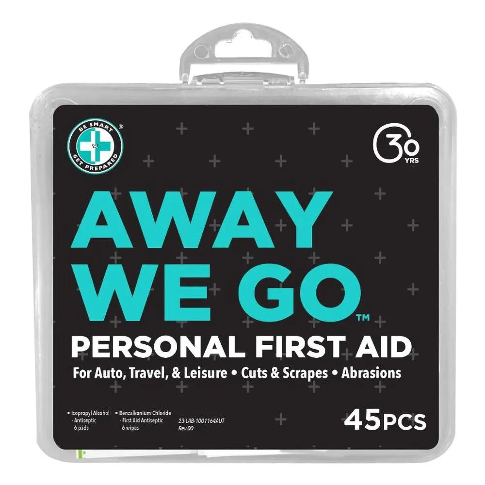 AWAY WE GO FIRST AID-45 PIECE