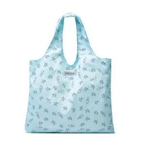 Baa Baa Sheepz Reusable Shopping Bag Small Star & Sheepz Blue