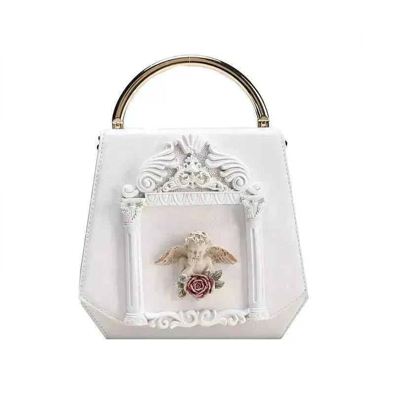 Baroque Angel Clutch Bag Chic Ladies shoulder Hand Bag