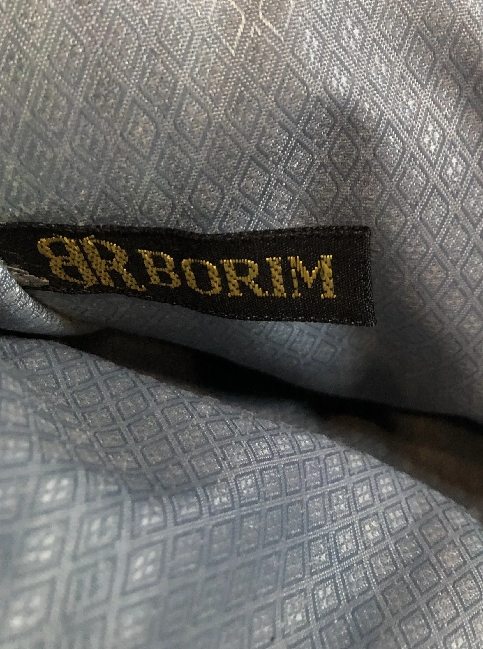 Borim Grey Eel Skin Bag