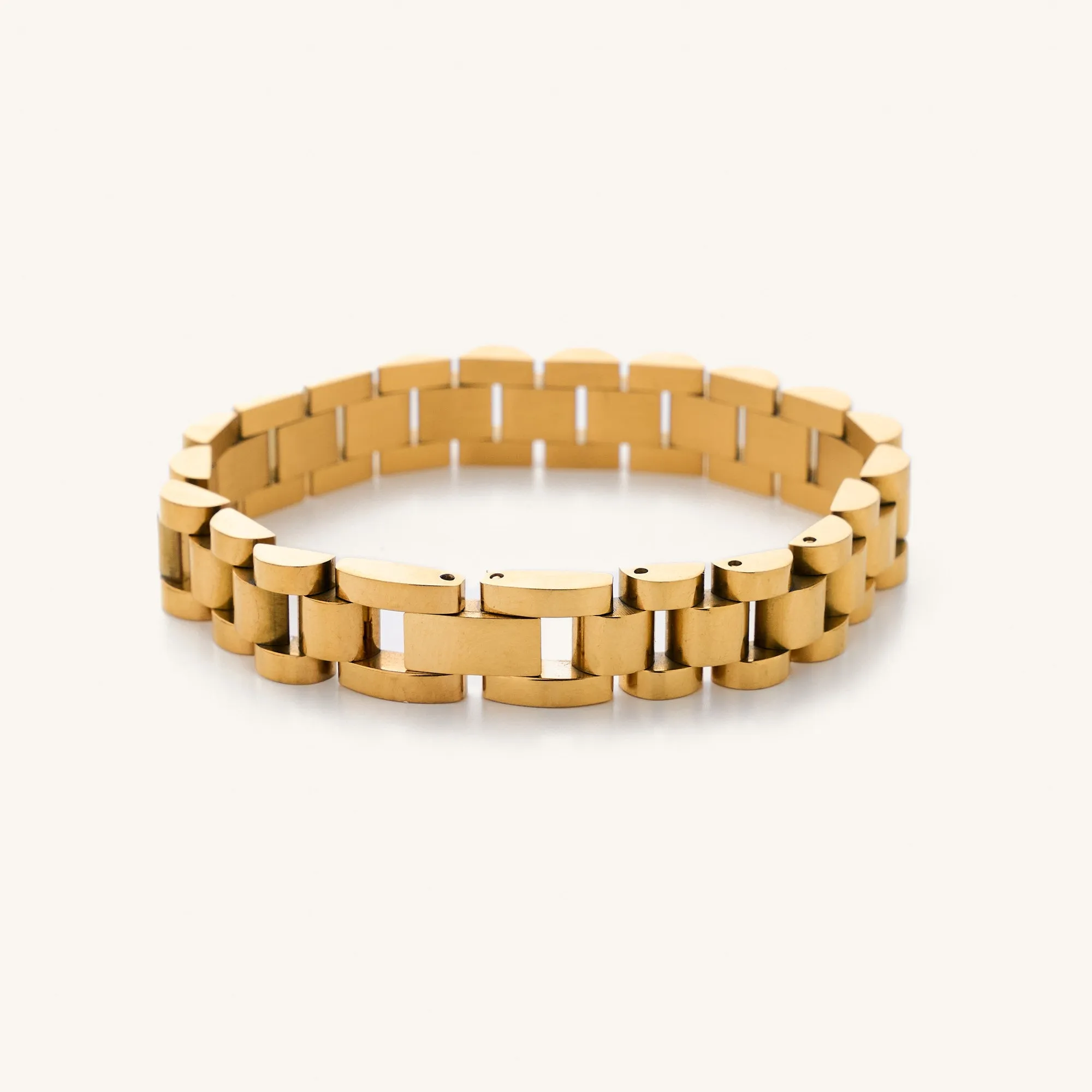 Cameron Gold Watch Band Bracelet