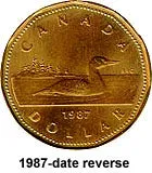 Canada Nickel 2006 $1 (Elizabeth II) 7gr .915