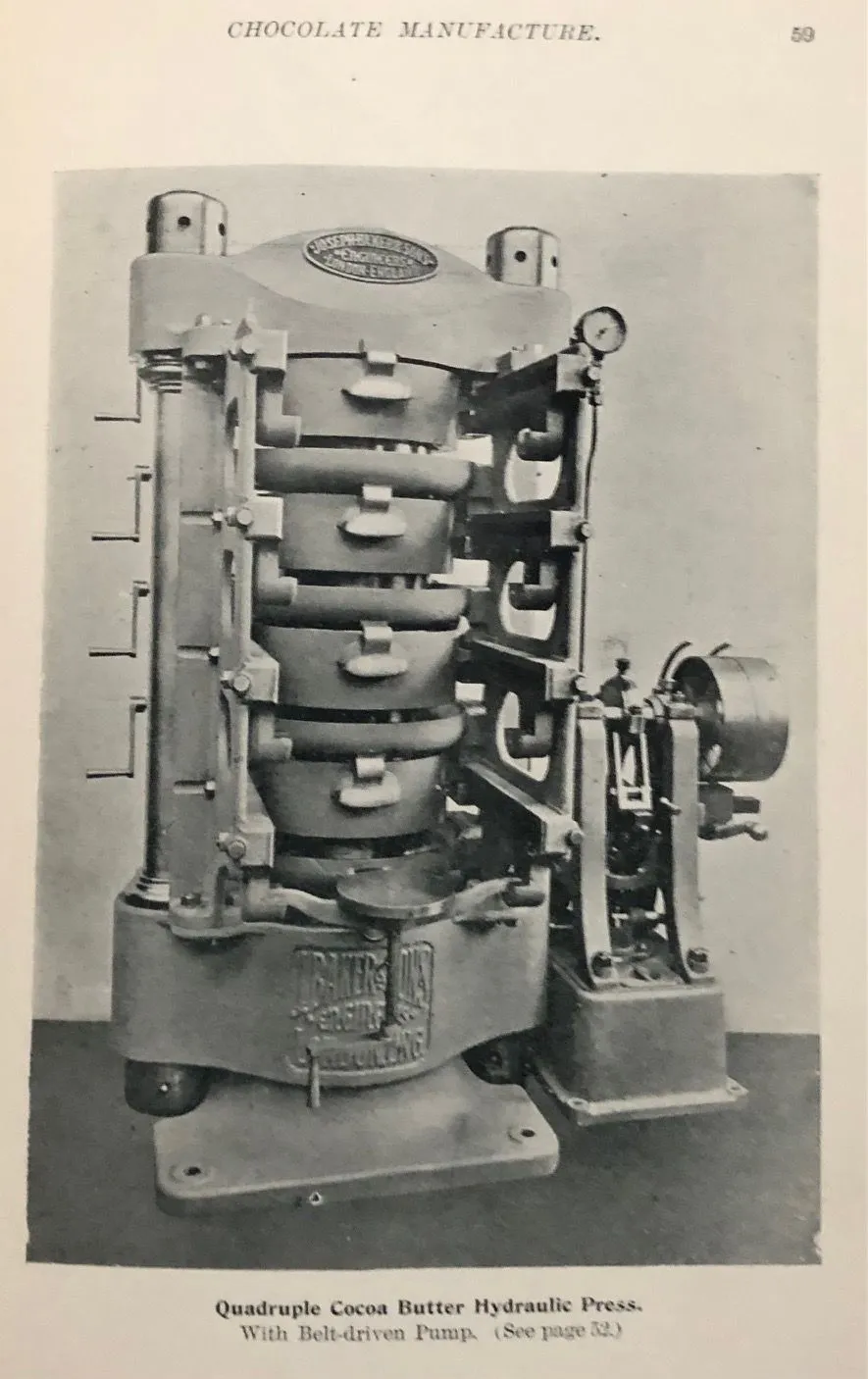 (Chocolate) Auguste Jacoutot. Chocolate and Confectionery Manufacture