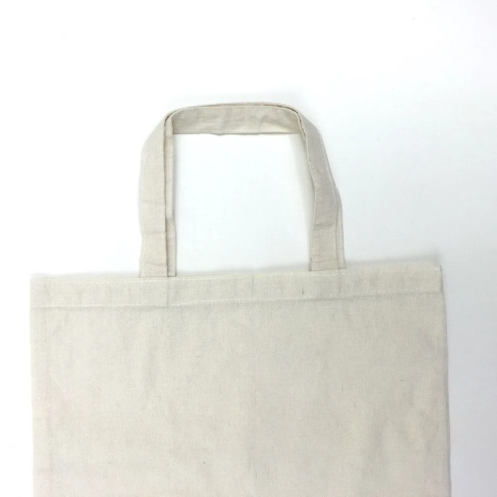 Clearance Calico Tote Bag-Short Handle(CCB-13P)