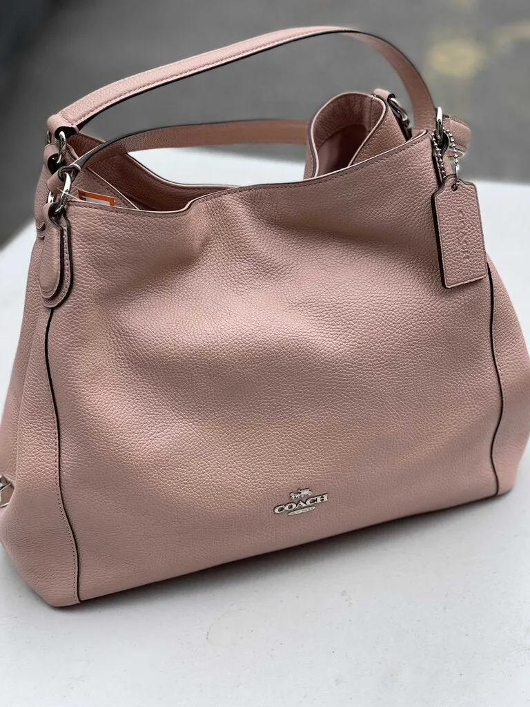 Coach Pebbled Handbag