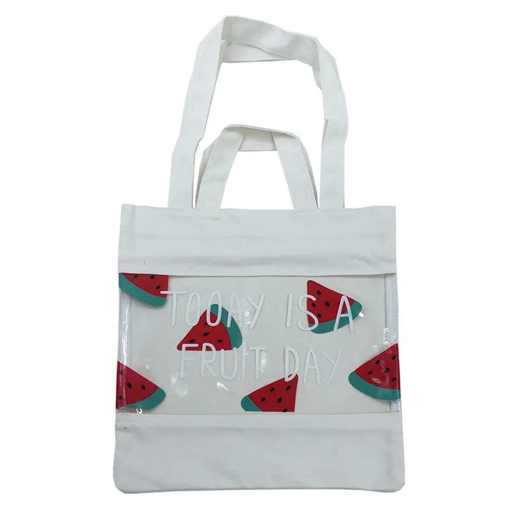 Cotton PVC Double Handles Bag(CB-20)