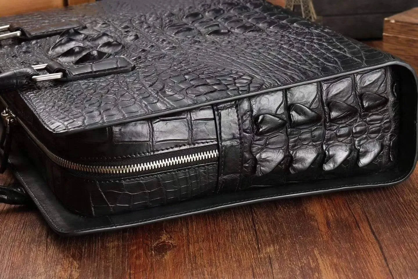 Crocodile Leather Briefcase