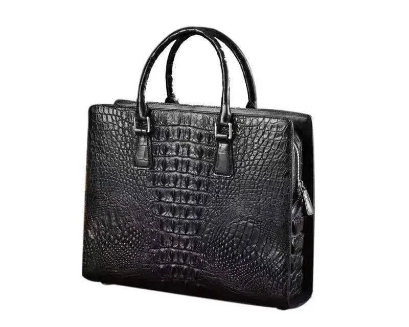 Crocodile Leather Briefcase