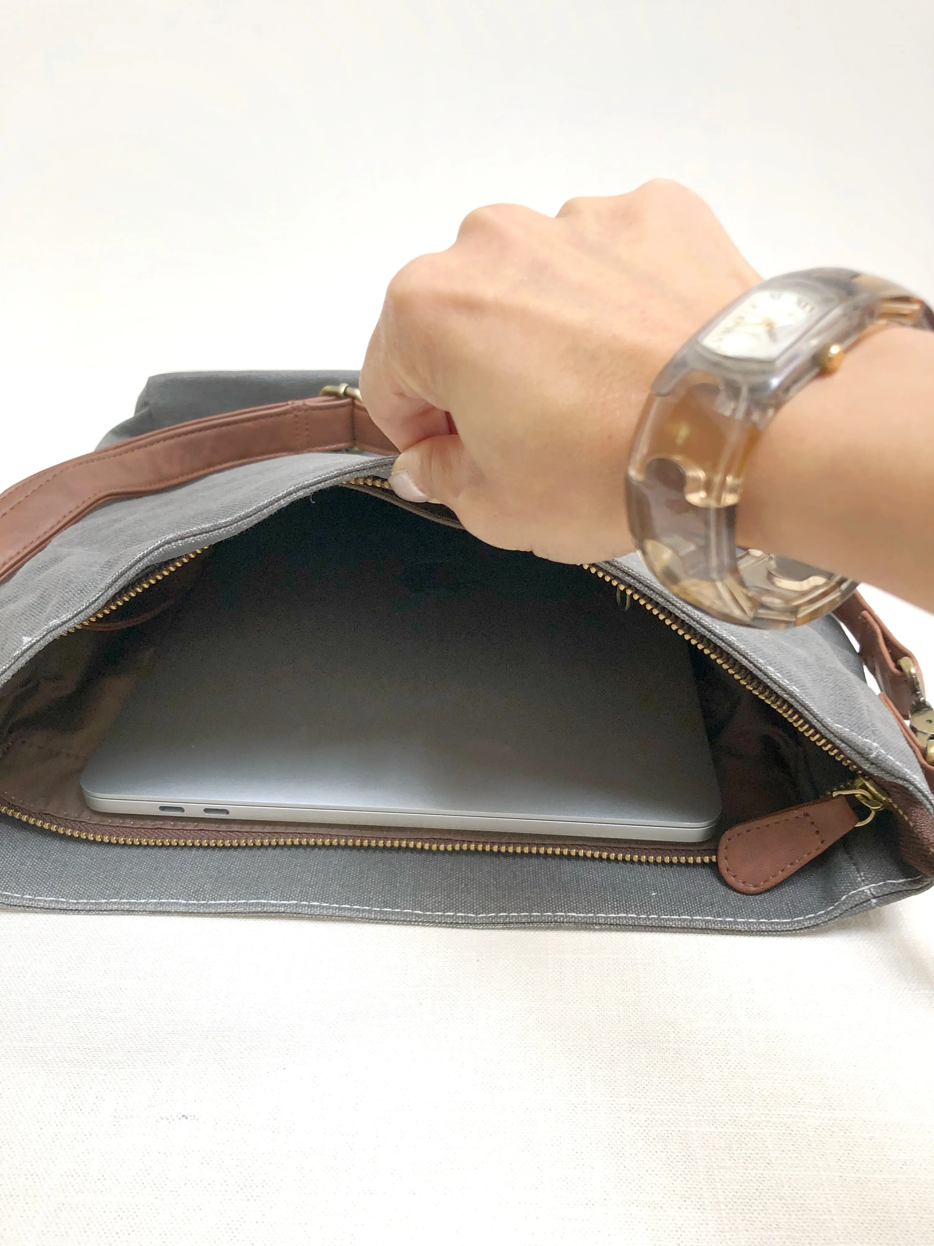 Crossbody Bag - Big Sur Grey