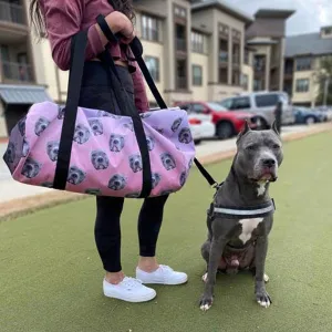 Custom Pet Art Duffel Bag