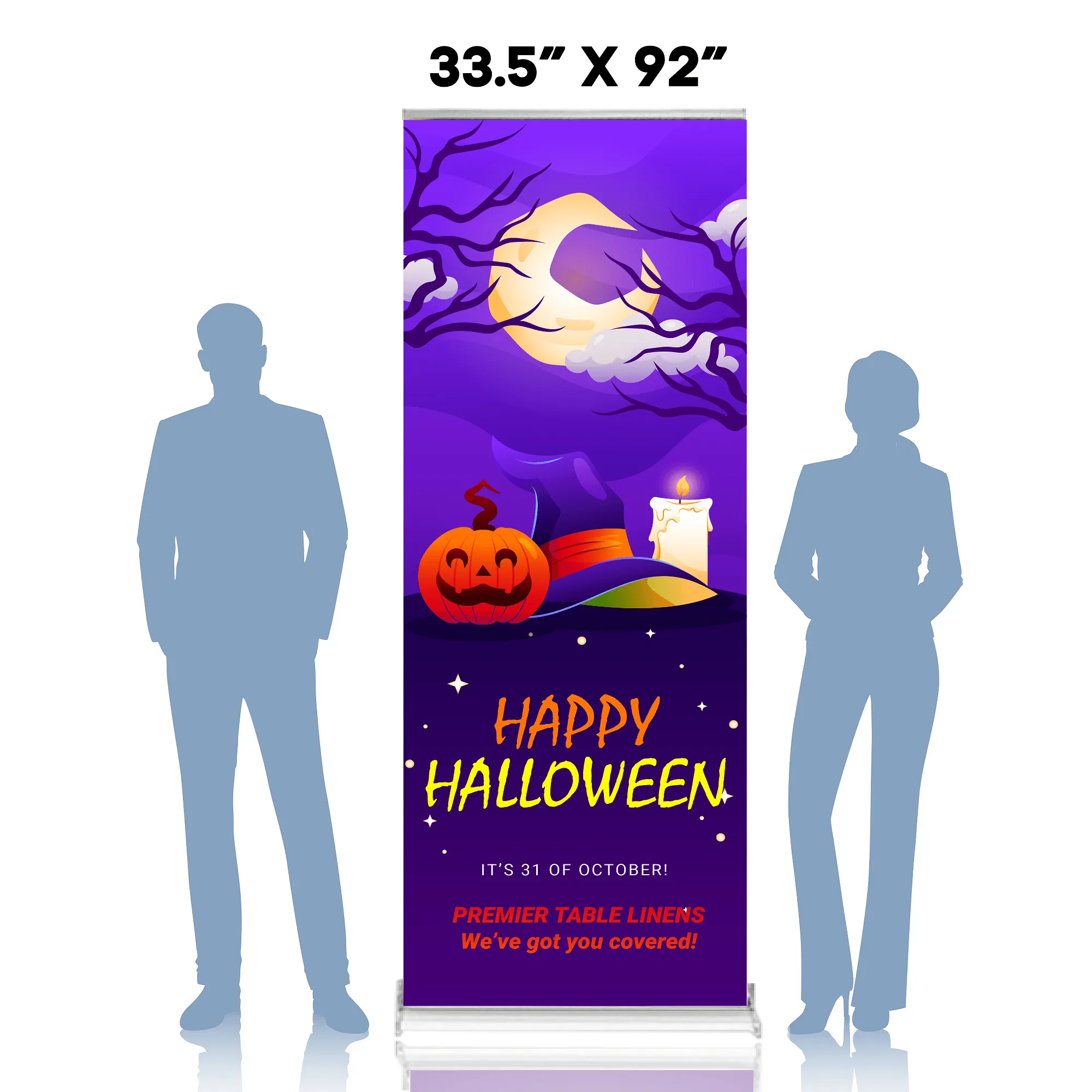 Custom Printed Vinyl Retractable Banner