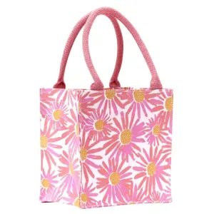 Daisies Reusable Gift Bag Tote