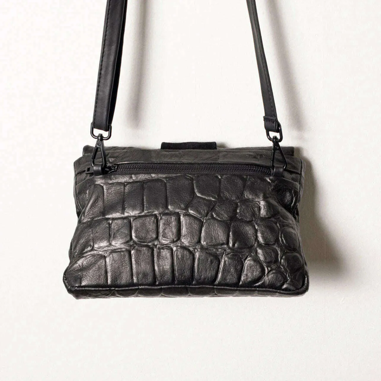 DANIELLA LEHAVI - Eva Clutch - Black Crocco