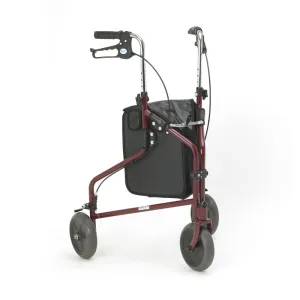 Days Steel Tri/Three Wheel Walker - Red