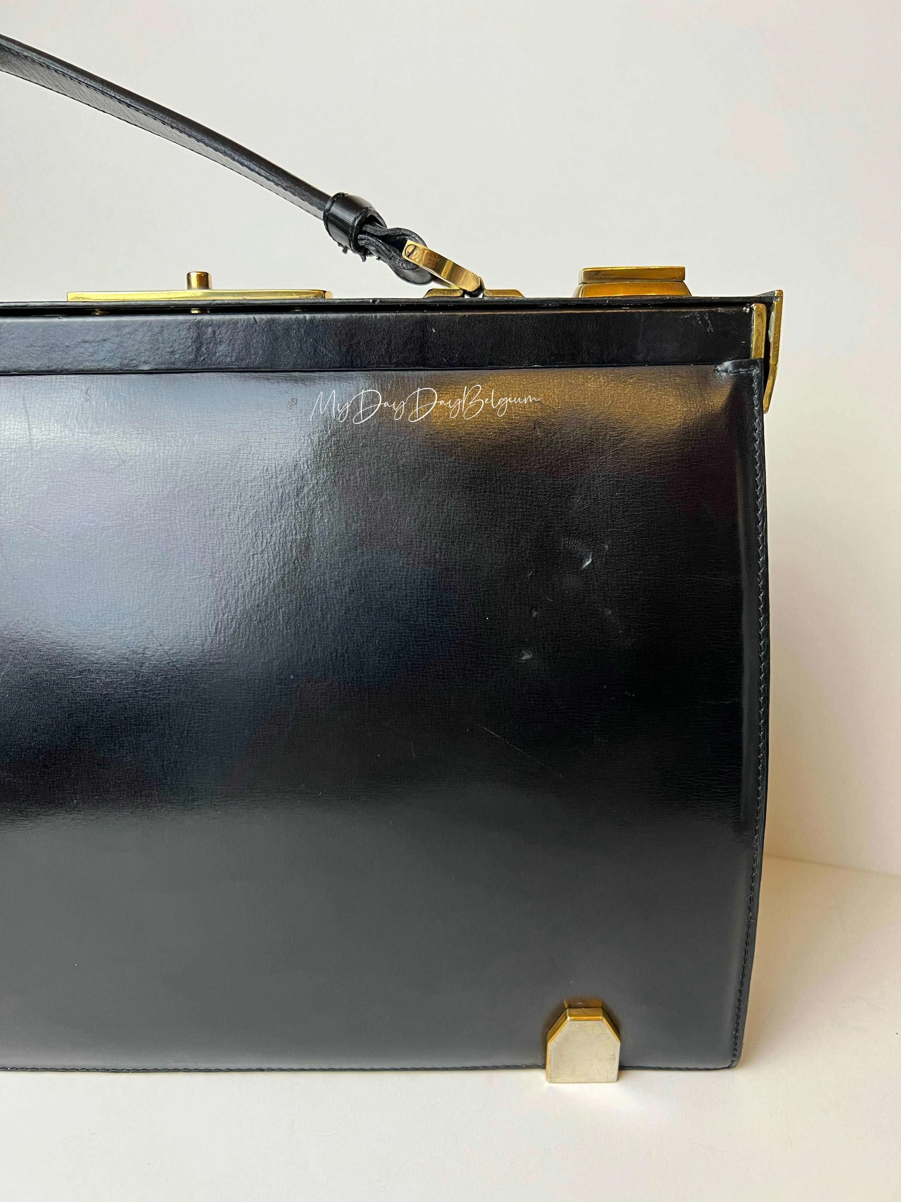 Delvaux Mon Grand Bonheur black