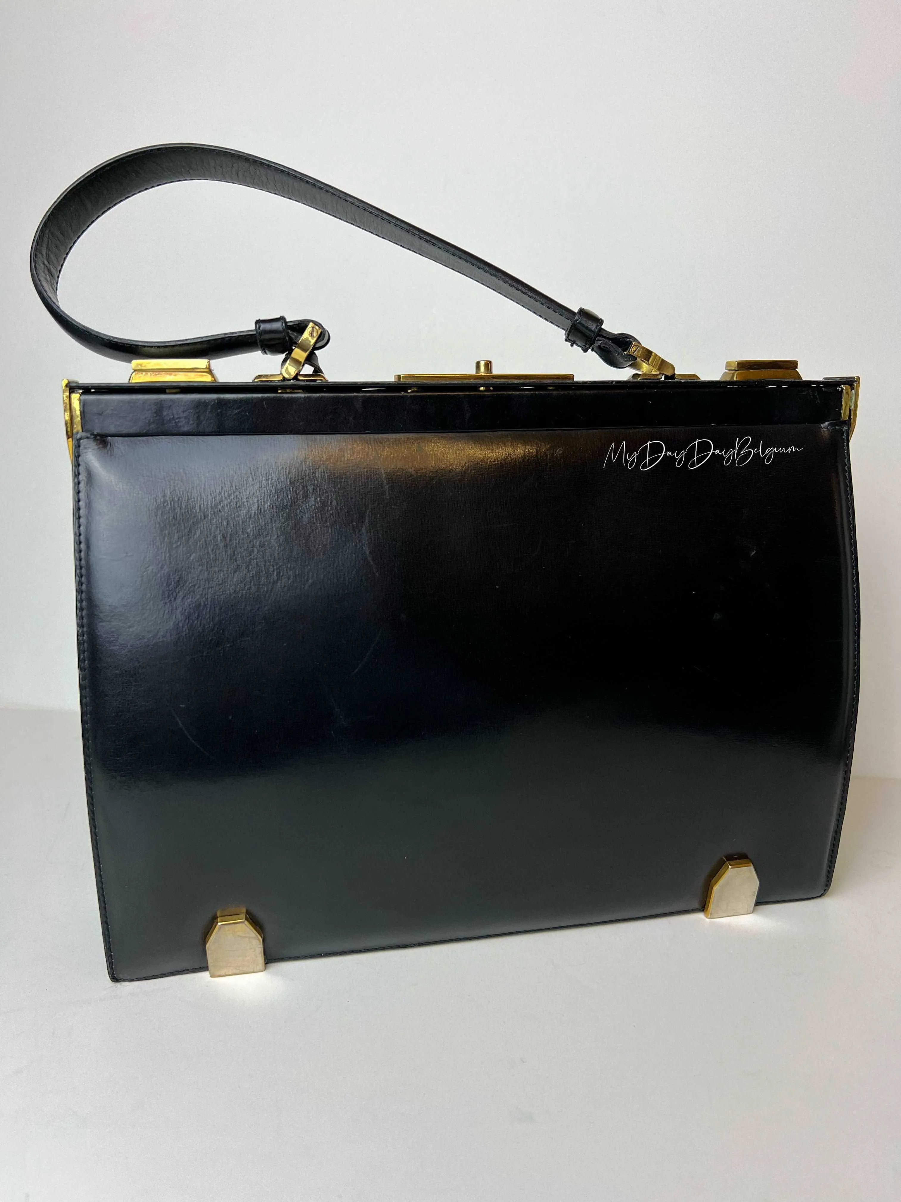 Delvaux Mon Grand Bonheur black