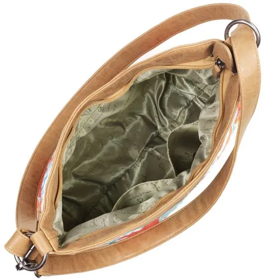 Donna Sharp Michelle Hobo Bag - Papaya Patch