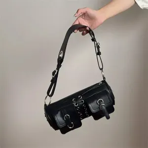 Double Pocket Shoulder Bag