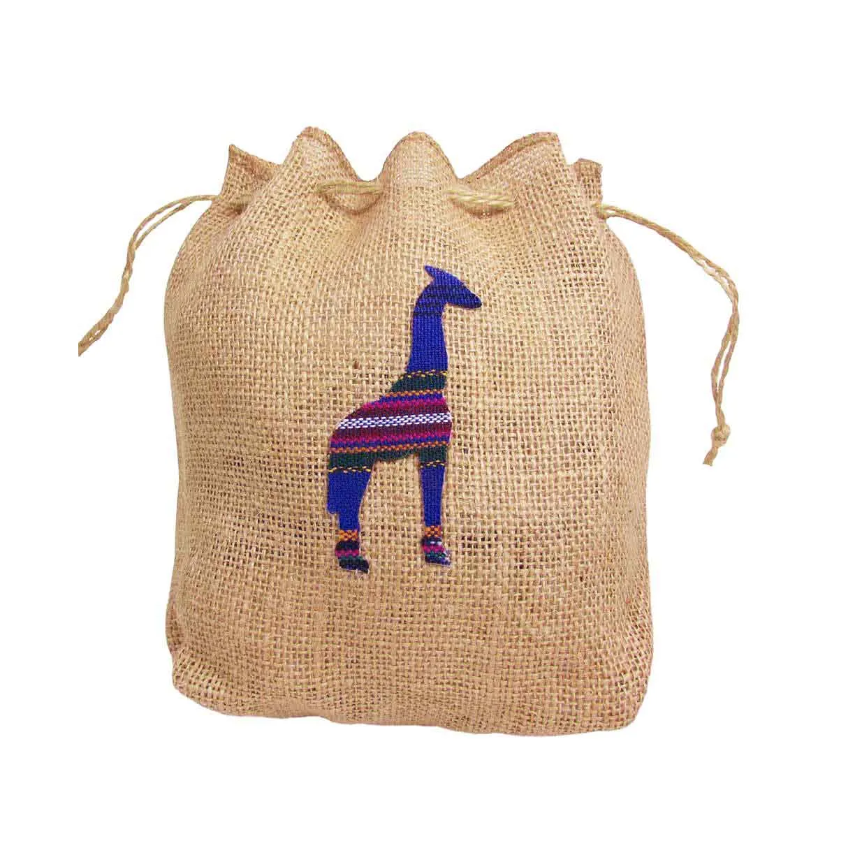 Eco-Friendly Animal Hemp Drawstring Bag