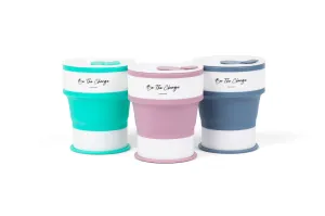 Eco Friendly, Collapsible Reusable Silicon Cup