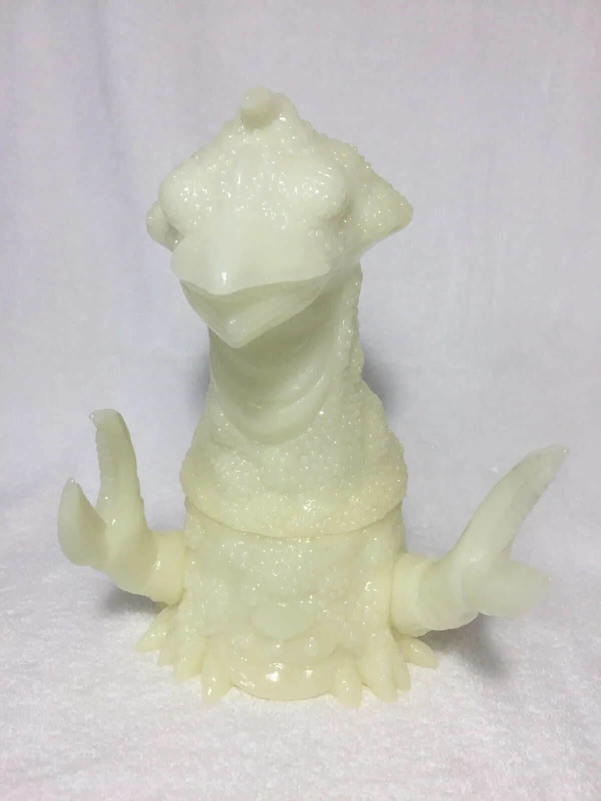 Elegab Devil UFO Sofubi Unpainted GID Blank Kaiju Sofvi Art Toy