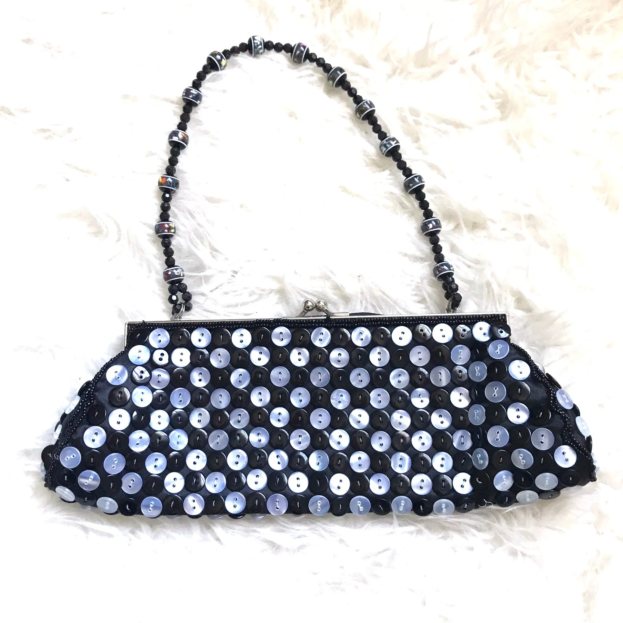 Far Nine Button Embellished Handbag (see notes)