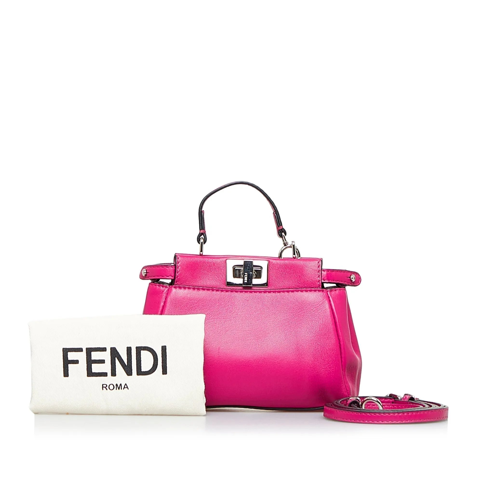 FENDI Micro Peakaboo Satchel