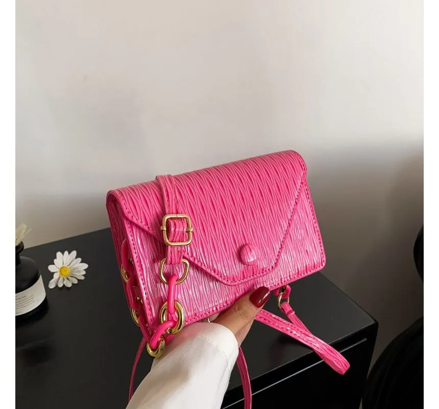 Flap Chain Crossbody Bag