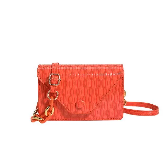 Flap Chain Crossbody Bag