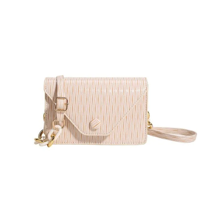 Flap Chain Crossbody Bag