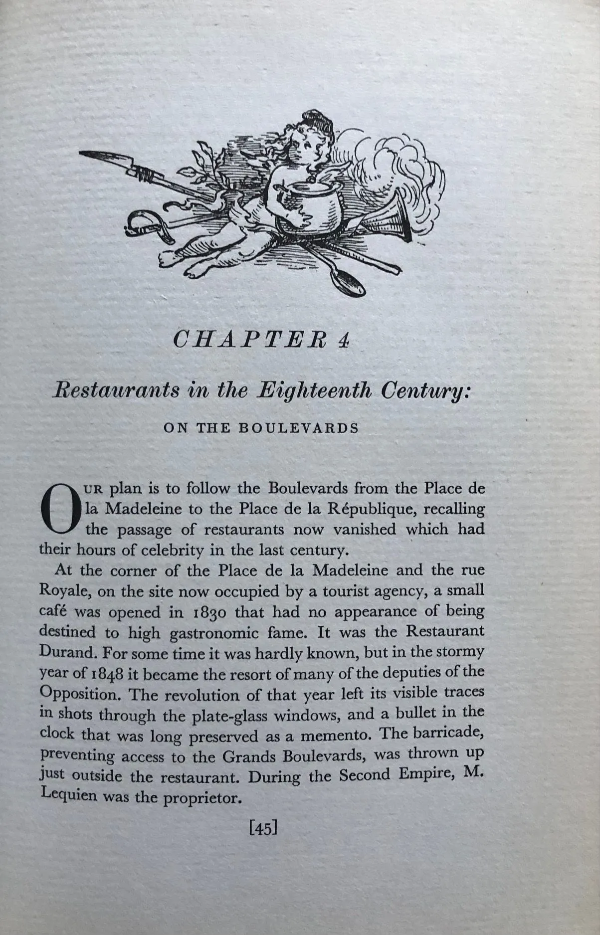 (Food History) Pierre Andrieu. Fine Bouche: A History of the Restaurant in France