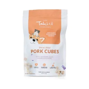 Freeze Dried Pork Cubes Treats for Dogs and Cats