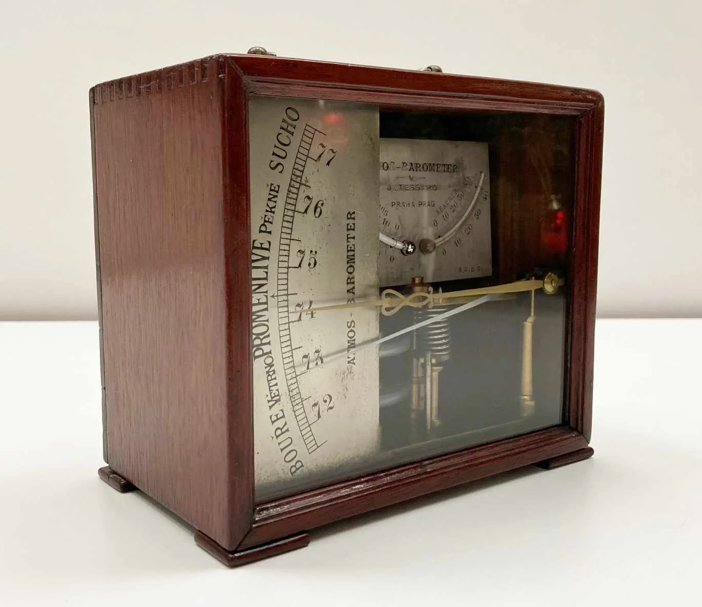 French Victorian Atmos Barometer