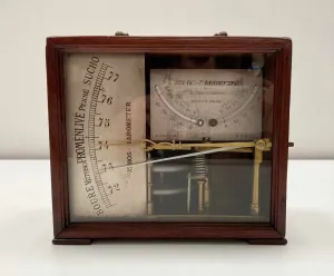 French Victorian Atmos Barometer