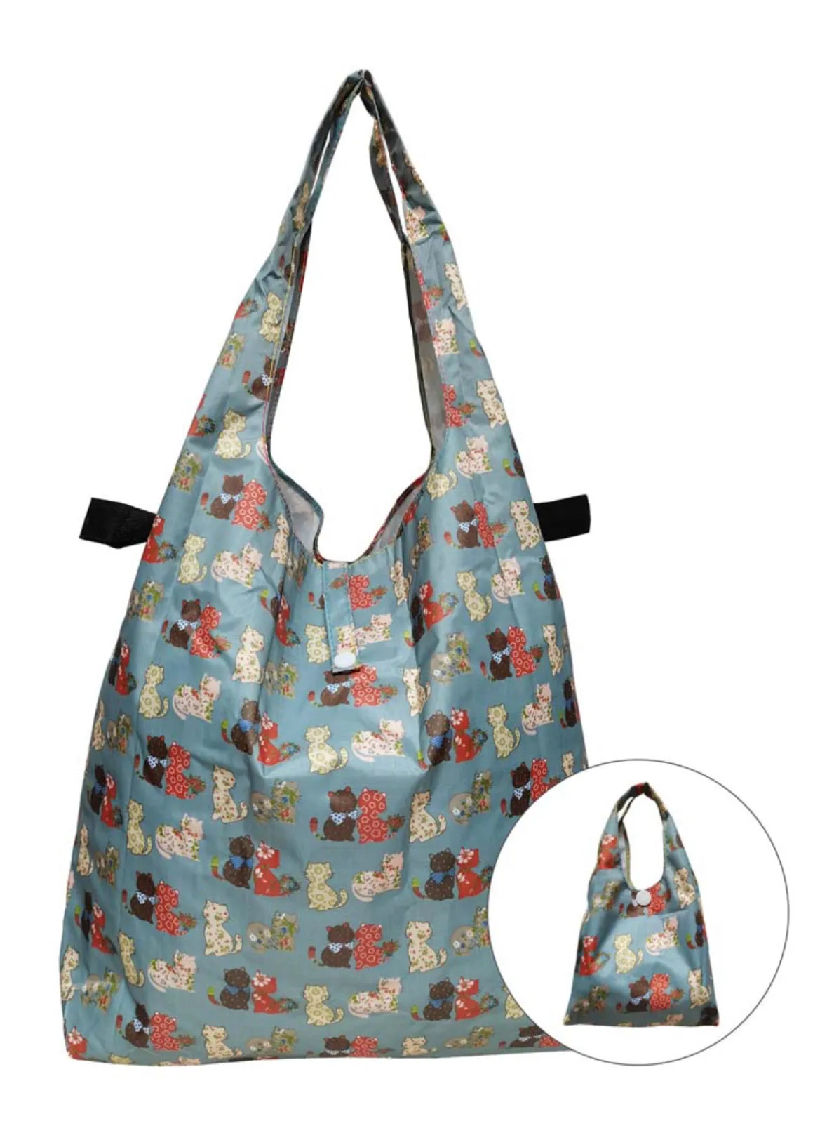 Fun Cat Shopper - Blue