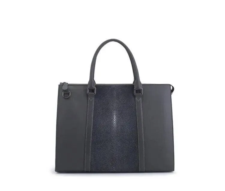 GenuinePearl Stingray Leather Briefcase For Men