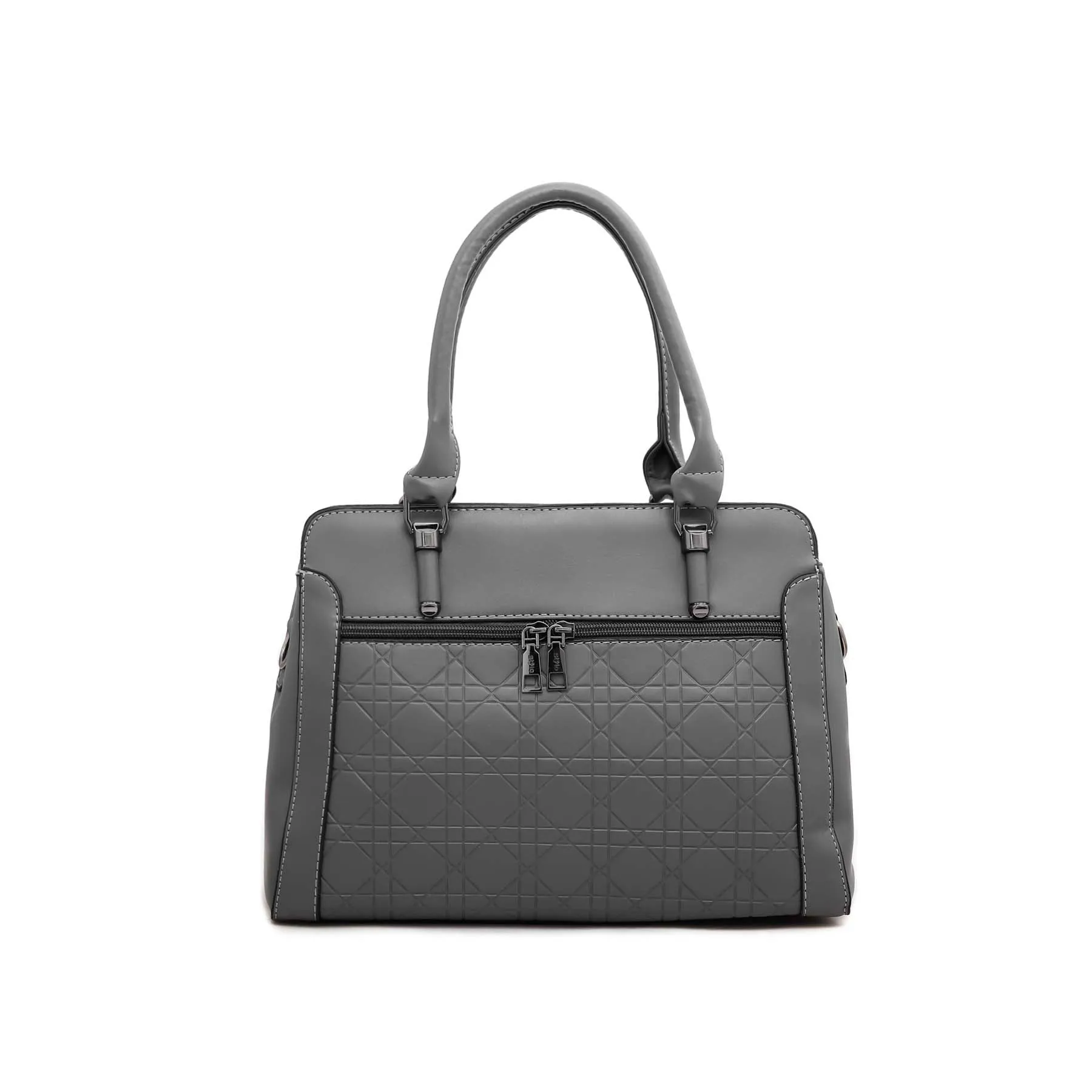 Grey Formal Hand Bag P35896