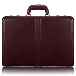 HARPER | 5” Leather Expandable Attaché Briefcase