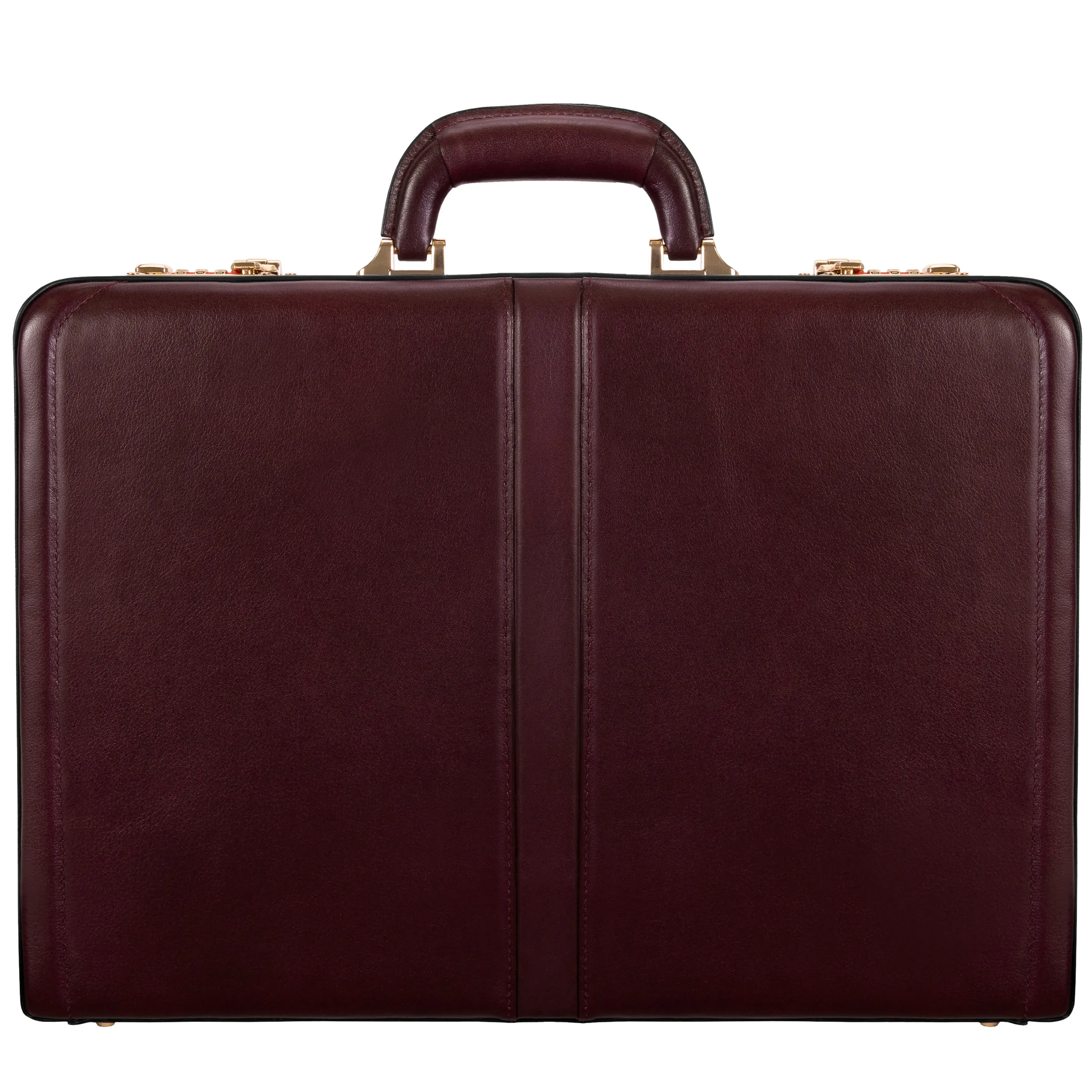 HARPER | 5” Leather Expandable Attaché Briefcase