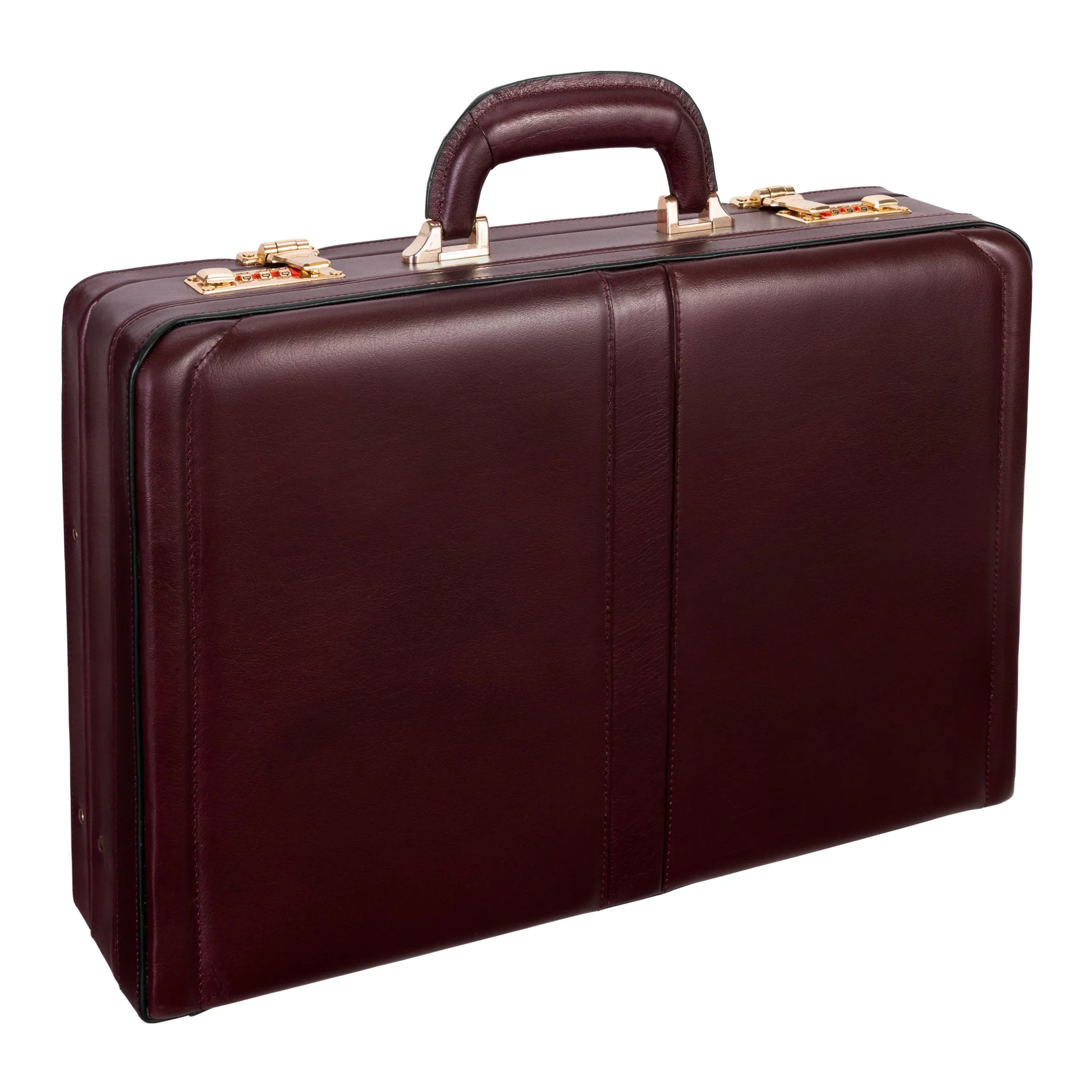 HARPER | 5” Leather Expandable Attaché Briefcase