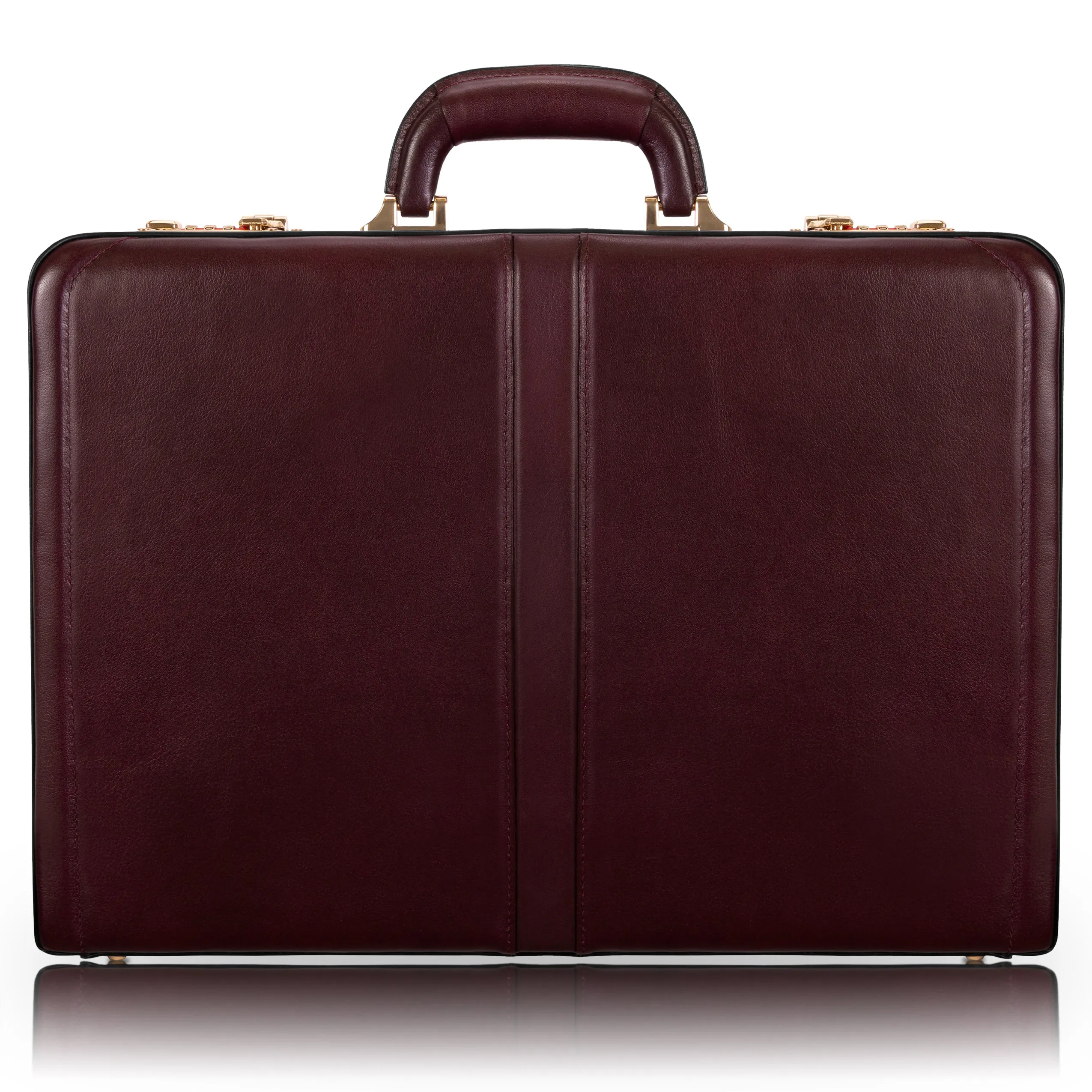 HARPER | 5” Leather Expandable Attaché Briefcase