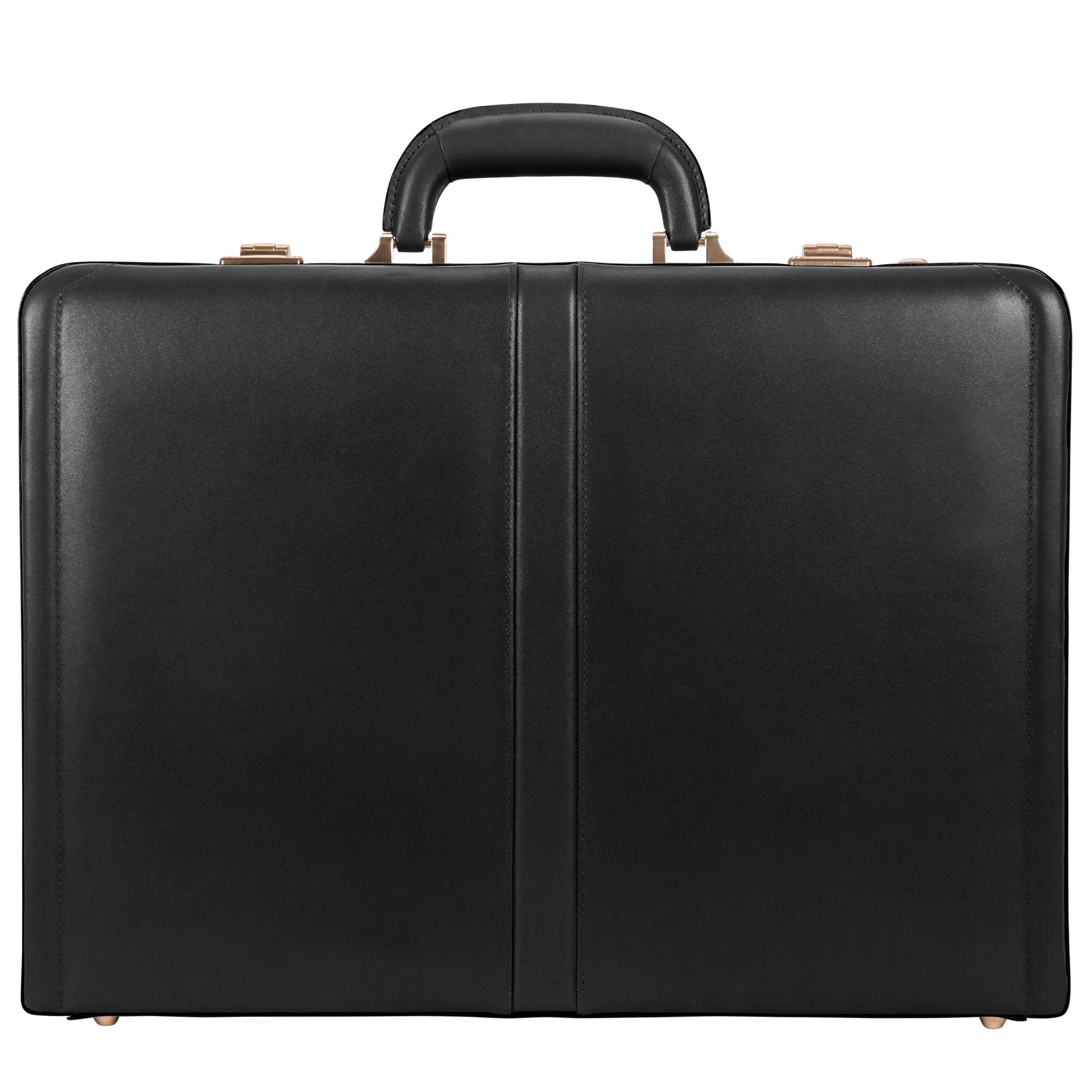 HARPER | 5” Leather Expandable Attaché Briefcase