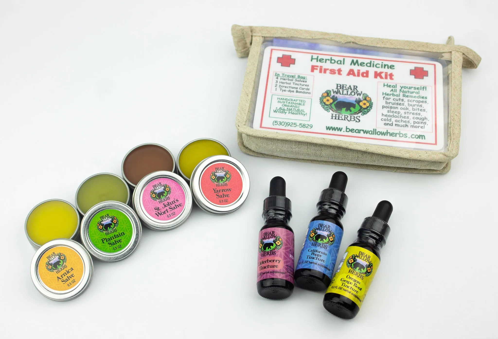 Herbal Medicine First Aid Kit