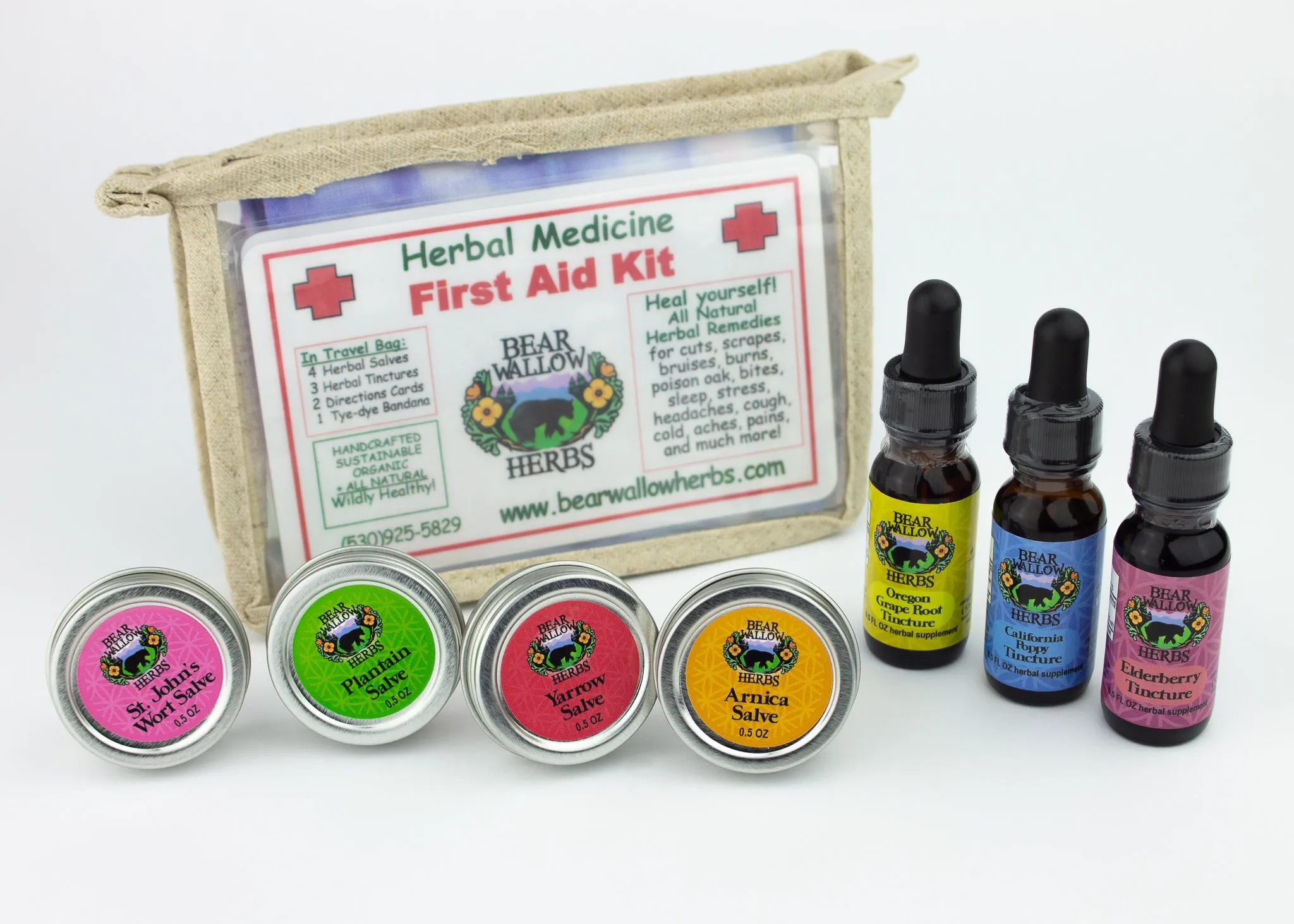 Herbal Medicine First Aid Kit