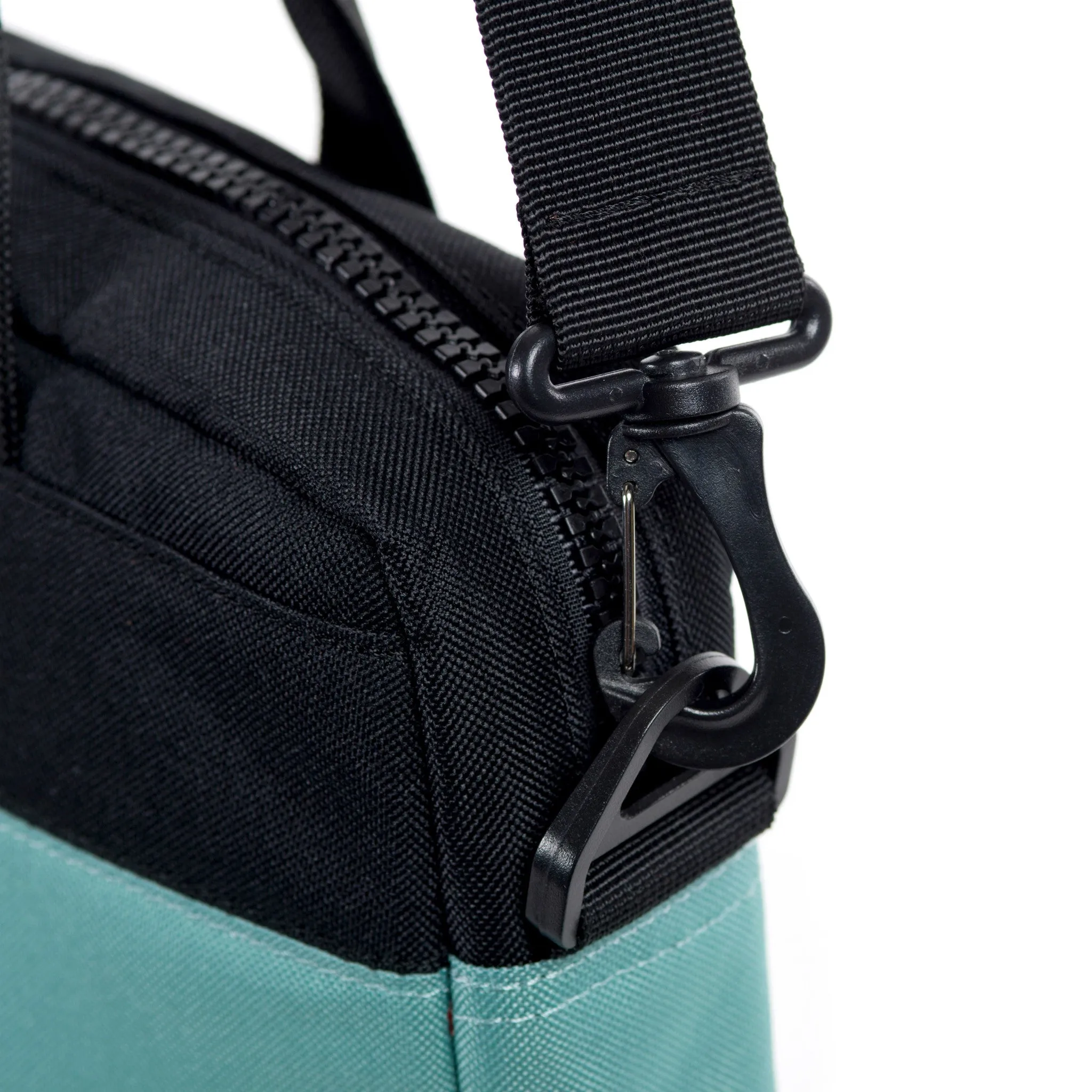 Herschel Supply Hudson Briefcase - Seafoam & Black